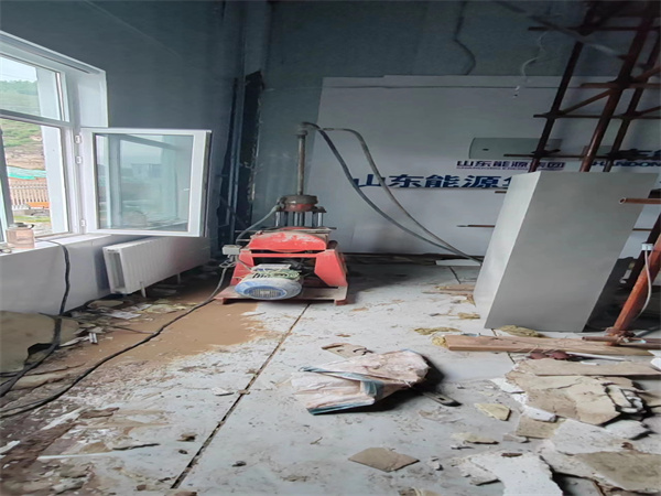 惠农地基基础下沉墙体裂缝加固注浆顶升施工